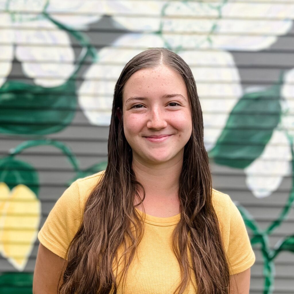 Kendra Simpson, one of Field, Farm & Forest's nature educators in Vermont